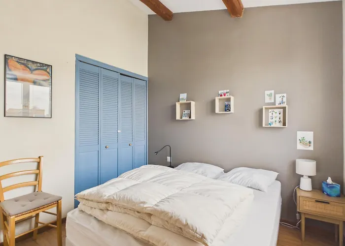 Maison Pour 8 Avec Jardin, Centre St-gilles Hébergement de vacances